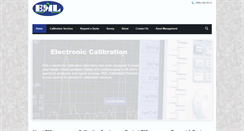 Desktop Screenshot of emlcalibration.com